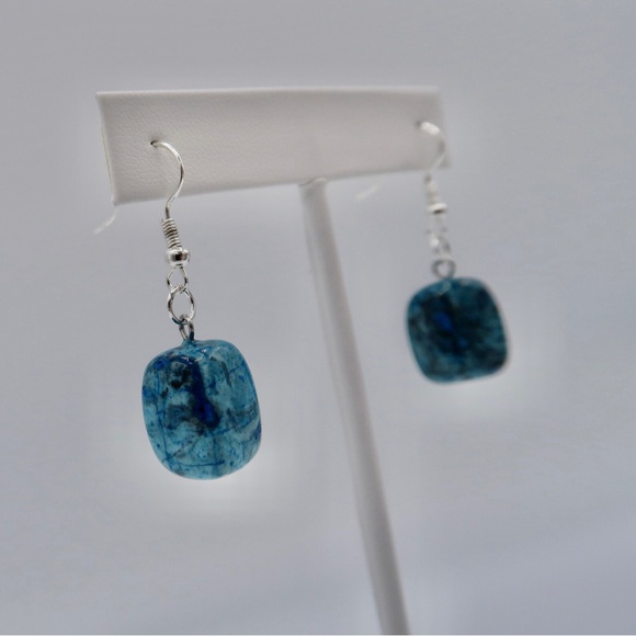 APATITE EARRINGS - Picture 4 of 4
